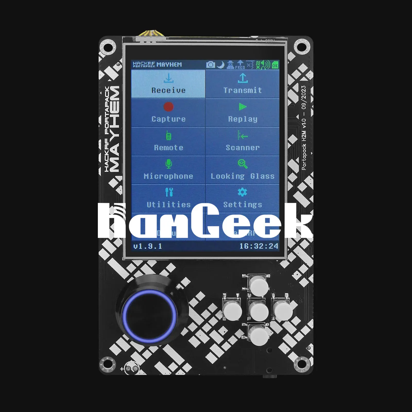 HAMGEEK R9 V2.0.1 MAX2839 SDR Радио PortaPack H2M Программно-конфигурируемое радио