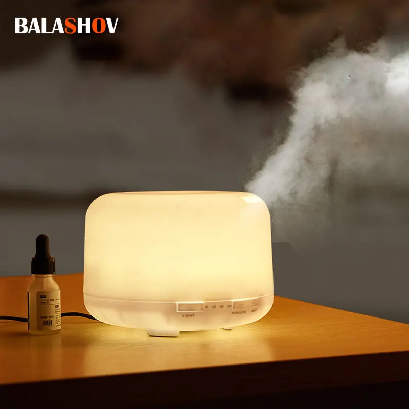 

Увлажнитель воздуха бытовой электрический со светодиодсветильник кой, 1000 мл