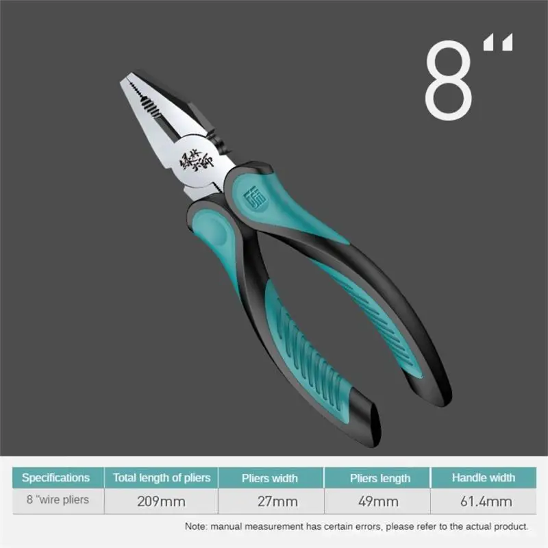 

Sharp Wire Cutters Handle Anti Slip Steel Pliers Maintenance Tools Electrical Cutters Wear Resistant Hard Hand Tool Secure Tongs