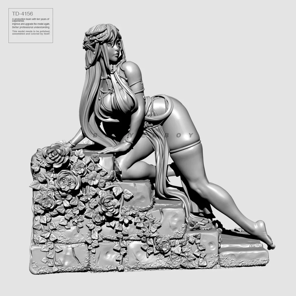 1/35 1/24 наборы моделей из смолы фигурка красоты бесцветная и самостоятельная