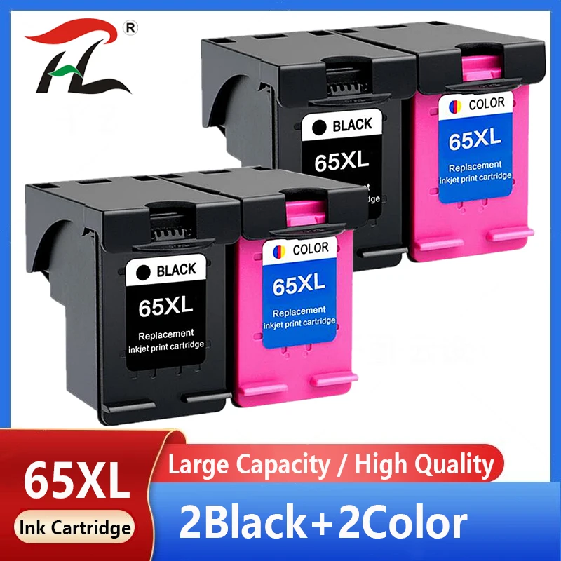 

65XL Ink cartridge Compatible for hp 65 XL hp65 for hp Envy 5010 5020 5030 5032 5034 5052 5055 2622 2624 2652 2655 printer