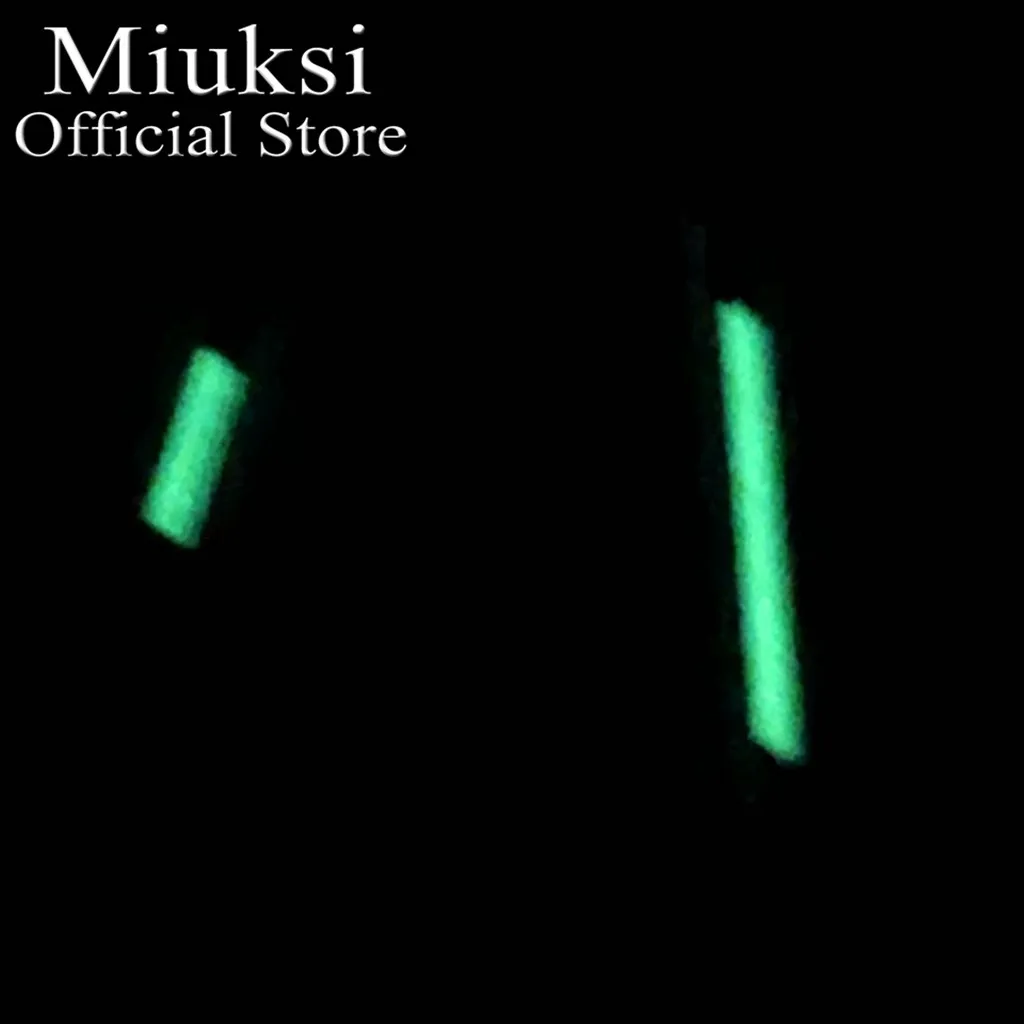 Miuksi серебро розовое золото синий черный красный зеленые светящиеся стрелки