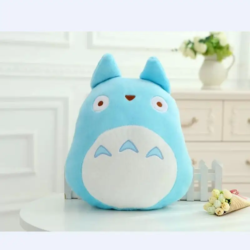 1 шт. японская плюшевая игрушка Тоторо из аниме мягкая подушка мультяшная белая