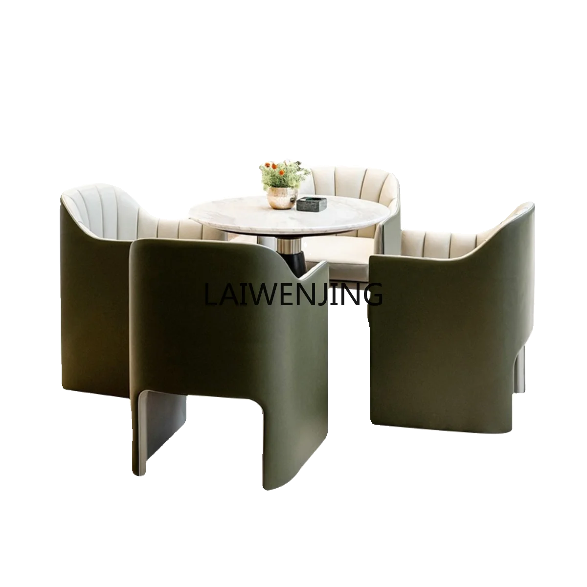 Прием и отдел продаж салона красоты SGF B маленький круглый стол для переговоров