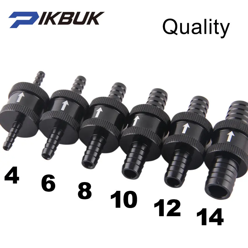 

wholesales High Quality non return valve vacuum aluminum barb air check valve