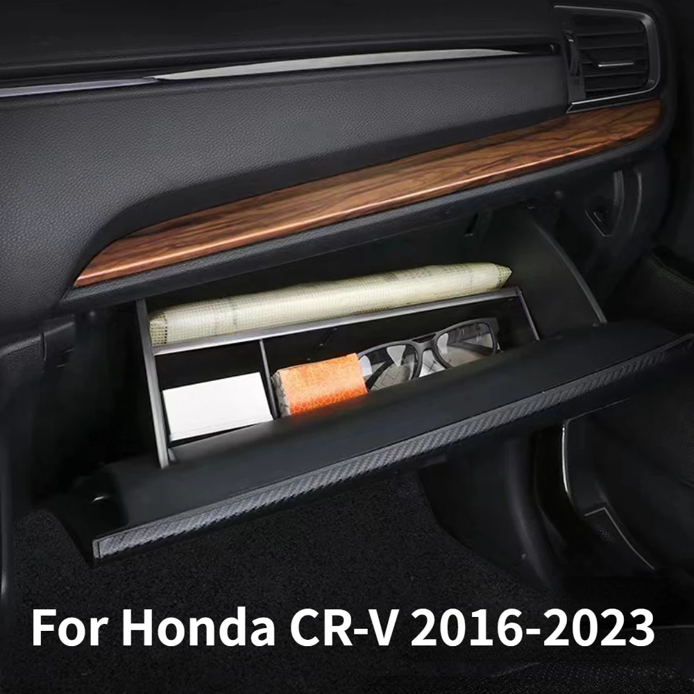 

for Honda CR-V 2017 2018 2019 2020 CRV Car Co-pilot Glove Box Storage Accessories Internal Sorting Partition Console Tidying