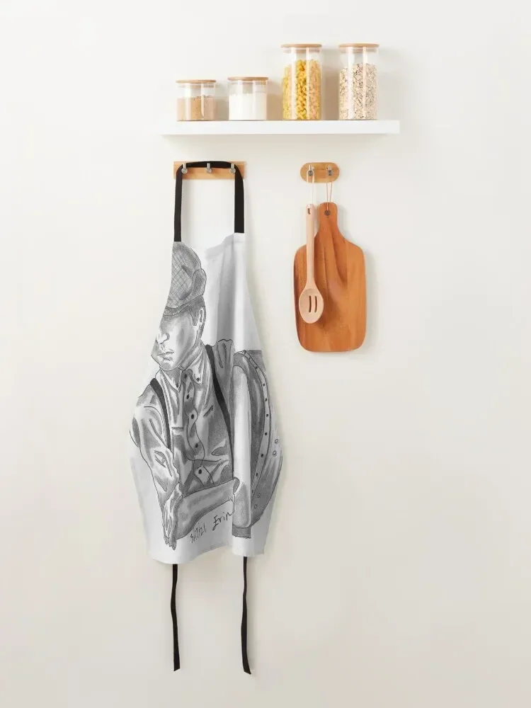 Фартук Bodhran Player очищает вещи для дома Женский кухонный фартук шеф-повара мужчин