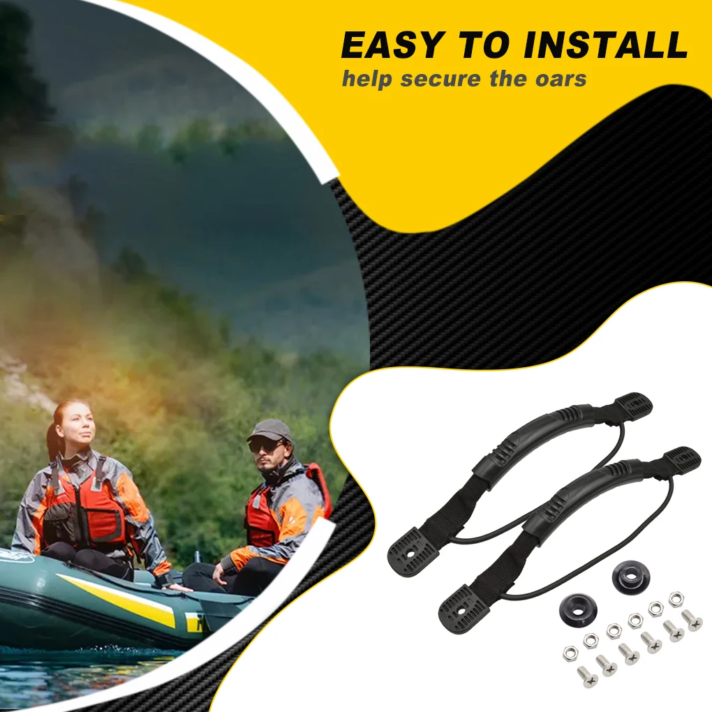 

Комплект ручек из нейлона и полипропилена для Каяка, винты из нержавеющей стали, ручки для переноски, комплекты гребных лодок, аксессуары дл...