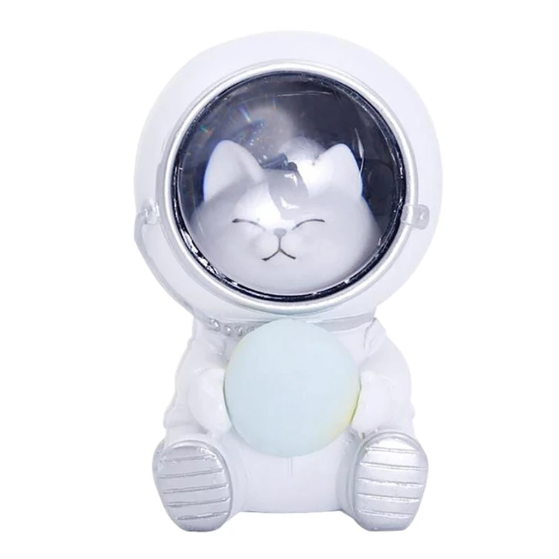 

USB Charging Pet Night Light Children Gifts, Creative Cute Pet Spaceman Night Light Home Decoration Kids Gift