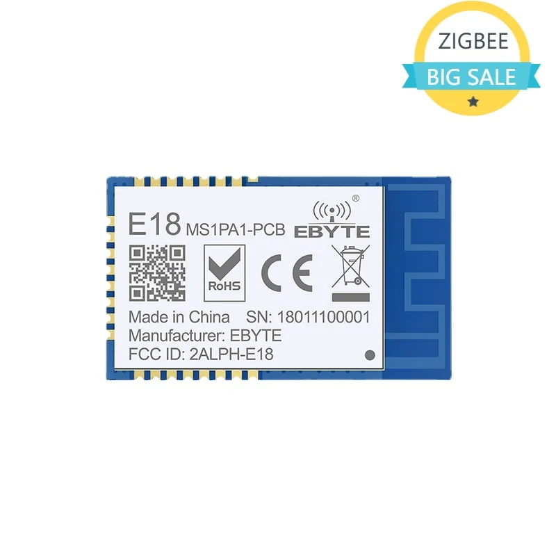

5 шт., беспроводной приемопередатчик Zigbee3.0, CC2530, 2,4 ГГц