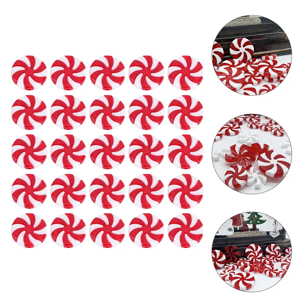 

Candy Christmas Cane Ornaments Tree Party Decorpeppermint Hanging Lollipop Ornament Decorations Garland Swirldiy Supplies