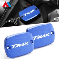 tmax motorcycle front brake fluid fuel reservoir tank cap pump cover for yamaha t max 530 500 560 tmax530 sx dx tmax560 techmax