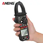 Цифровой мультиметр-зажим ANENG ST180, 4000 отсчетов, амперметр переменногопостоянного тока, тестер напряжения, автомобильный тестер ампер, Гц, емкость, Бесконтактный индикатор напряжения, токовый зажим