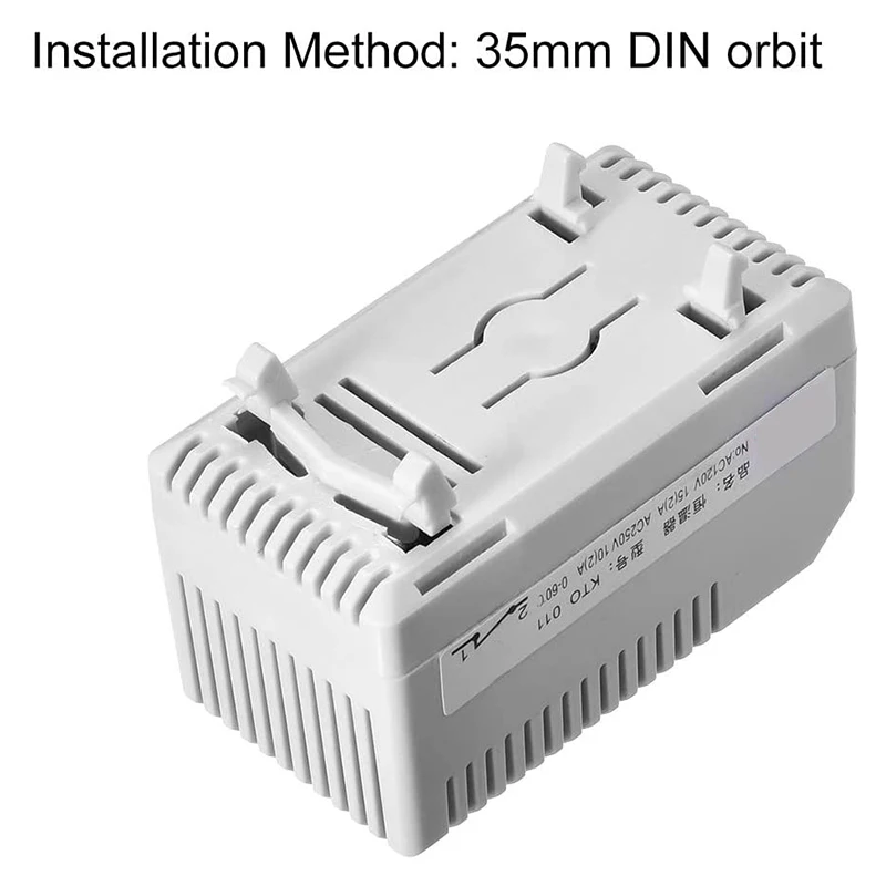 Механический термостат KTO011 Регулируемый компактный нормально закрытый (Н.З.)