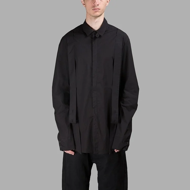 

design Original of men's shirt with loose and casual men's shirt S-6XL Singer's costume