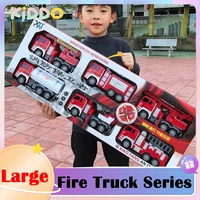 childrens large sprinkler cars toy set spray garbage truck sweeping city fire truck toys truck fireman boy toys educational toy