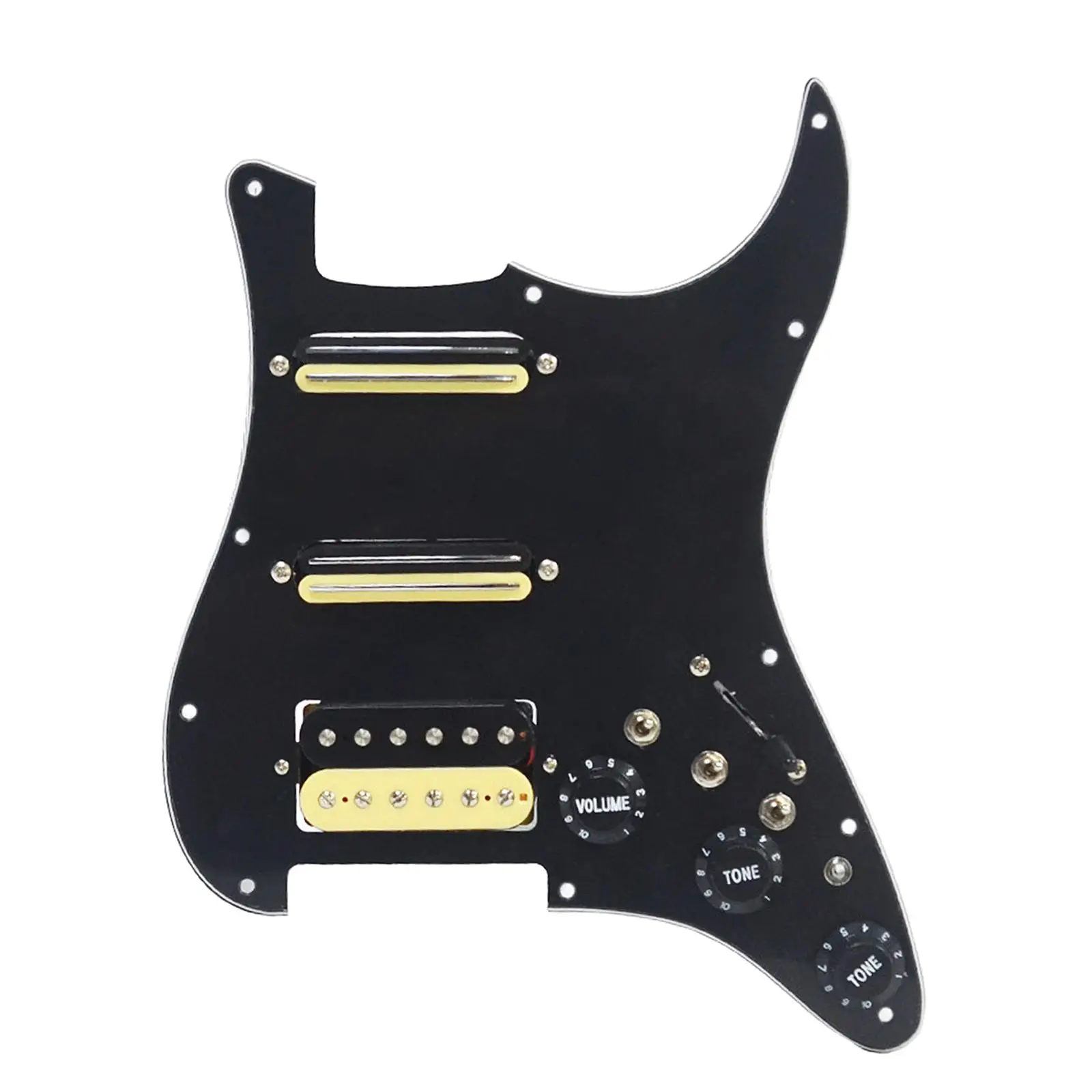 Загруженные Предварительно Проводные пикапы Pickguard SSH профессиональные прочные