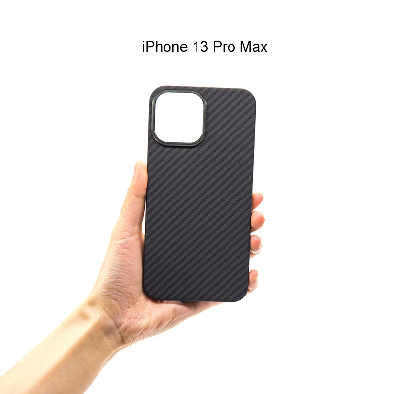 

Carbon fiber iPhone13 Pro Max Phone shell black matte lens lens protection fashion light thin cap carbon fiber iPhone13 Promax