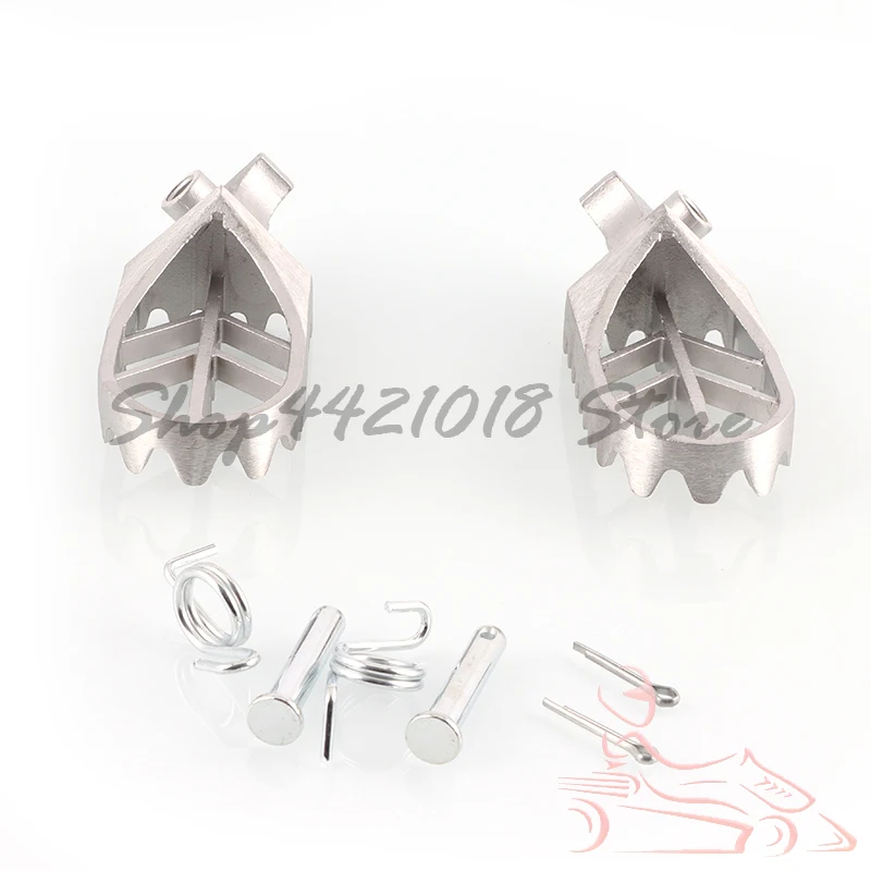 

New Foot Rest Pegs Motorcycle Stainless Steel Motorcycle Footpegs For CRF50 XR50 XRF70 CRF70 Pit Dirt Motor Trail Bike Motocross