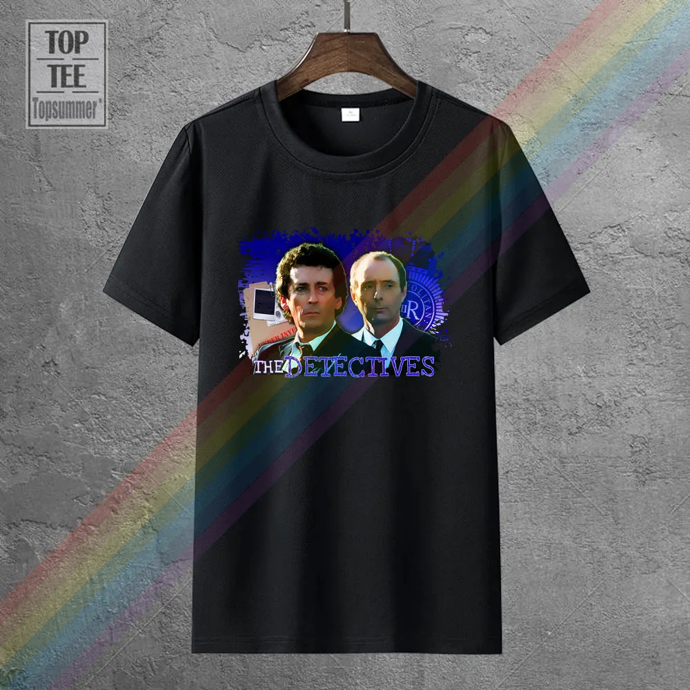 

The Detectives T Shirts Skull Retro Tshirts Gothic Fashionable Sweatshirt Crewneck Tee-Shirt Funny Horror T Shirt