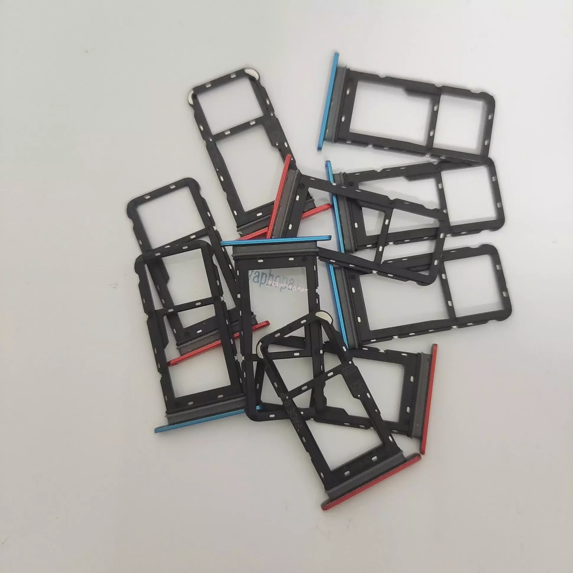 

10PCS Wyieno SIM Card Tray For Motorola Moto G20 G50 G100 G51 E20 G60S G31 G7 E7i G60 Sim Holder Slot Adapter Reader