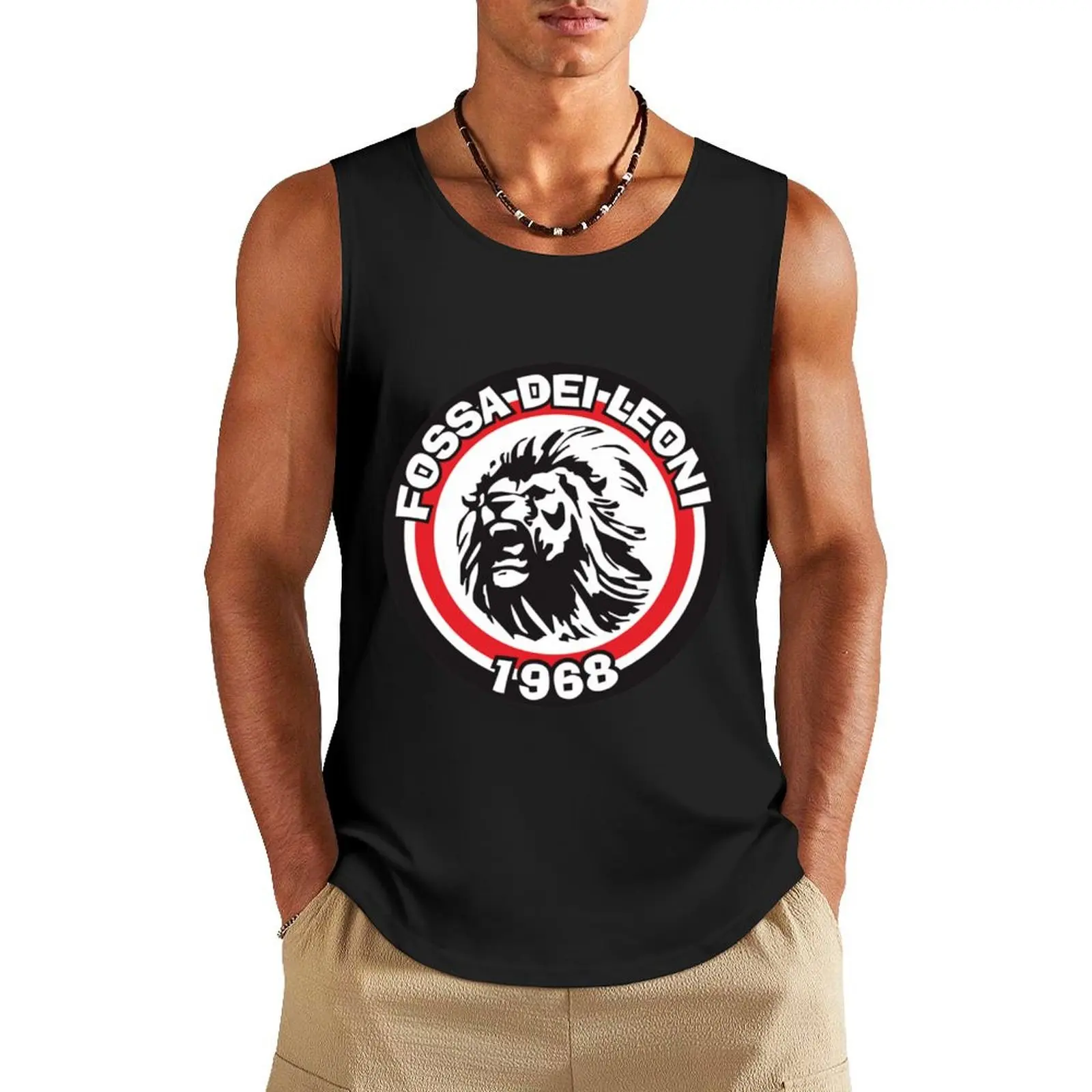Fossa Dei Leoni AC Milan Ultras Tank Top из хлопка