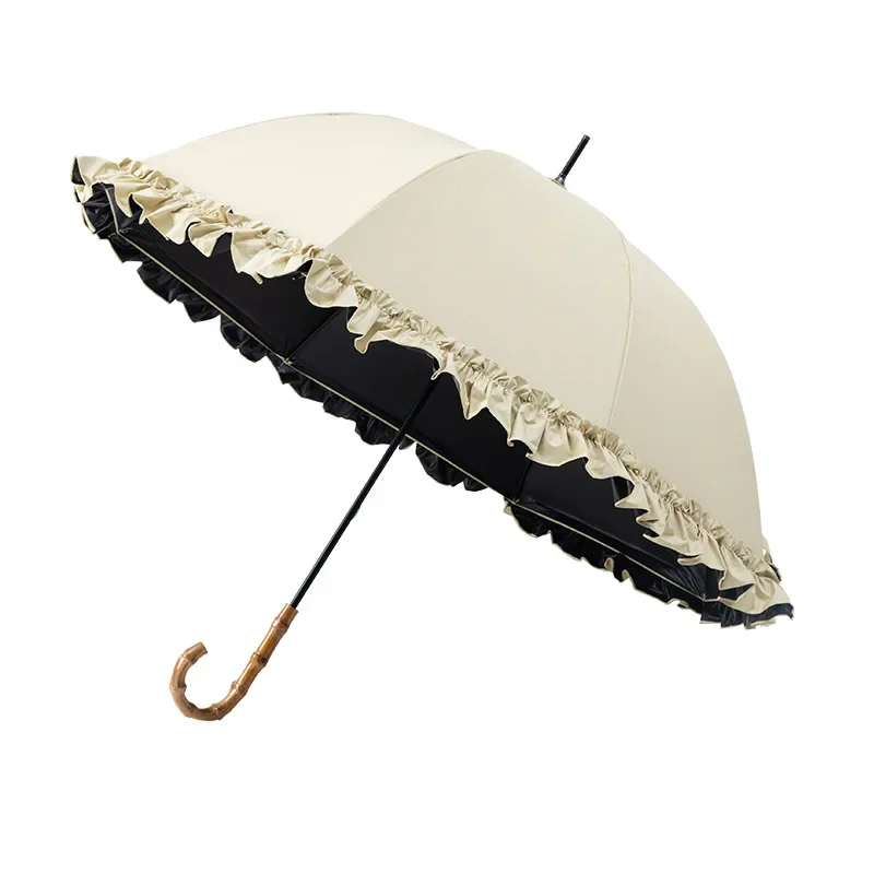 

Кружевной зонт от солнца и дождя