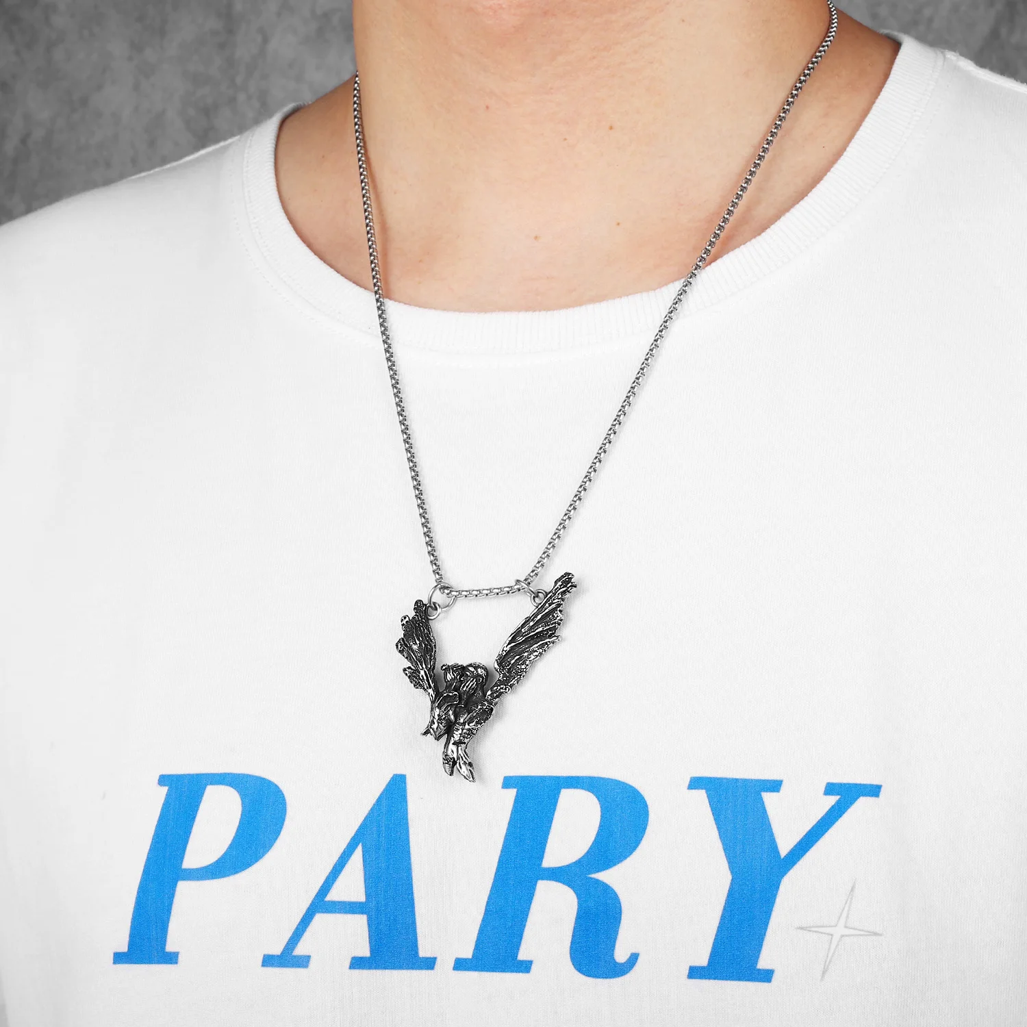 Пара подвесок из нержавеющей стали METAL HUNTER