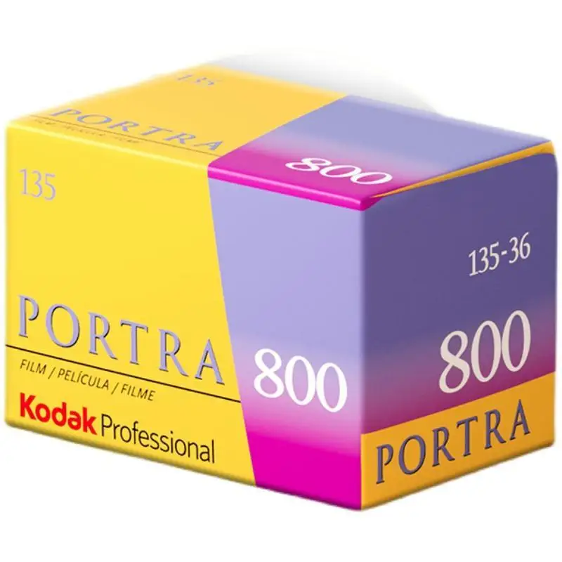 Kodak Professional Portra 800 цветная отрицательная пленка 35 мм 135 профессиональная (Дата