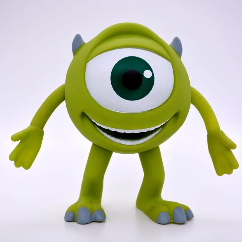 

Disney Monsters University Cartoon Animation Mike Wazowski Piggy One Eyed Ornament Figure Model Toys Collection Doll Kids Gifts