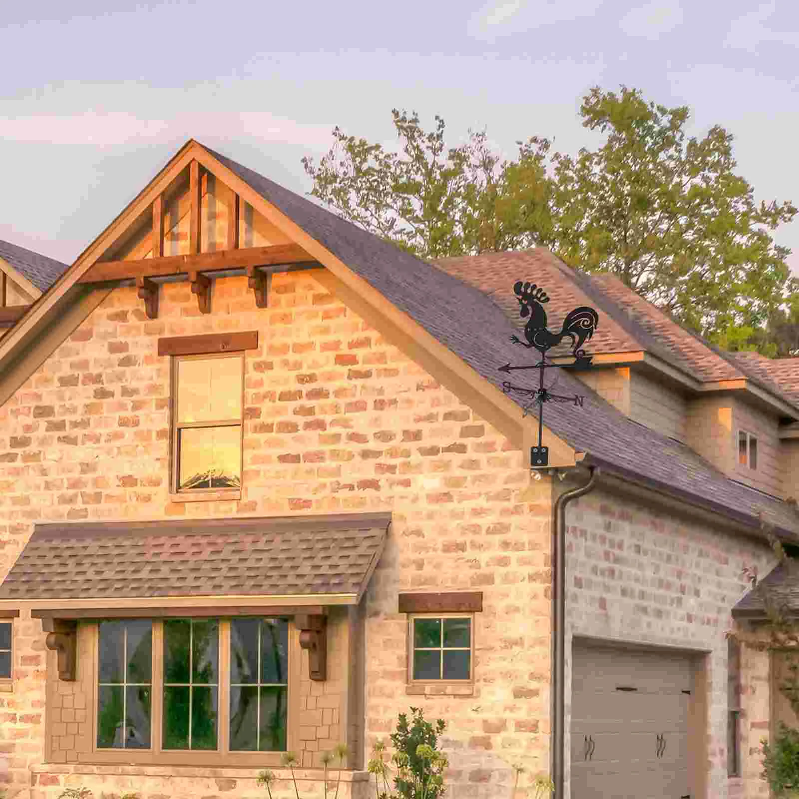 

Roof Mount Weather Vane Decorative Outdoor Supplies Witch Novelty Weathervane Metal Vanes Sheds