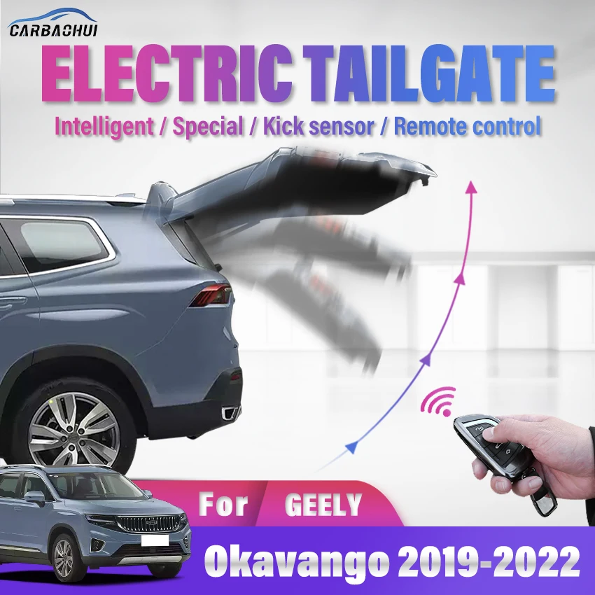 

Car electric tailgate electric trunk drive Kick Sensor Car door closer For GEELY Okavango Hao Yue 2019-2022,rear door power kit