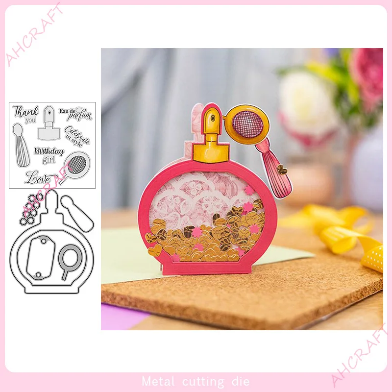 

April new tennis graphic transparent silicone seal matching metal carbon steel knife die Diy manual etching knife die