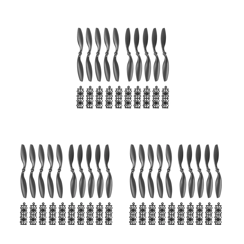 

10 пар 8045L 8 X 4.5L CW CCW пластиковый пропеллер Prop для 4-осевой плоскости