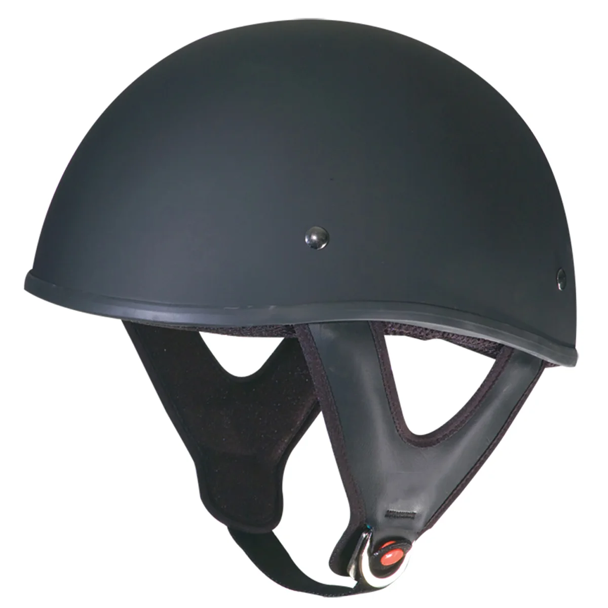 

Adult Shorty Motorcycle Helmet - DOT Approved Matte Black, 3XL