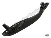 

BA51427281465 внутренняя дверная ручка F30 + LCI задняя левая (черная)