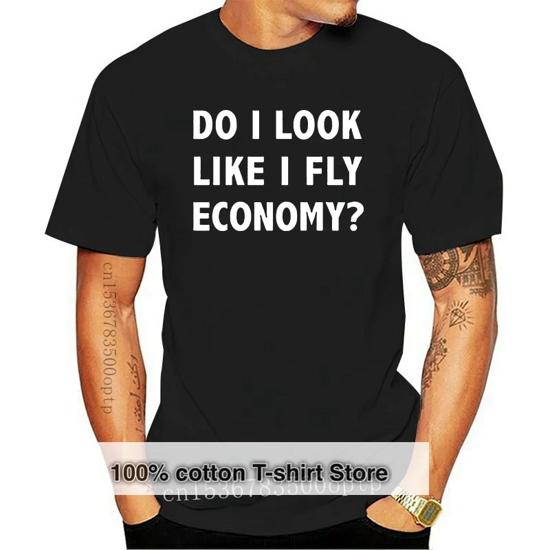 

Новая футболка-Авиатор-забавная Летающая Футболка-«Я выгляжу, как я летаю эконом»