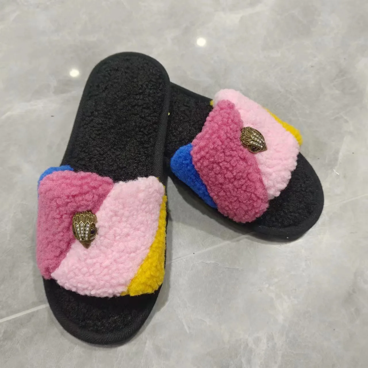 Роскошные дизайнерские женские туфли мягкая замшевая подошва летние большие