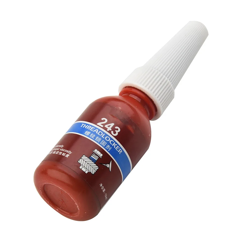 

10ML Medium Strength Threadlocker Blue Threadlocker Adhesive 243 Anaerobic Adhesive Sealer Sealing Glue Thread Sealants