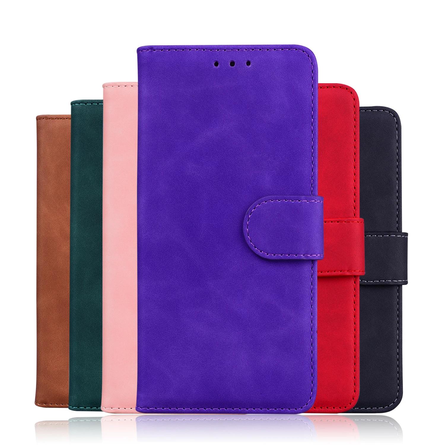 

Retro Flip Phone Wallet Card Holder Cover For Sony Xperia 5 III 10 Plus 1 IV 2023 Ace 3 L3 L4 Luxury Simple Phone Case Etui D26F