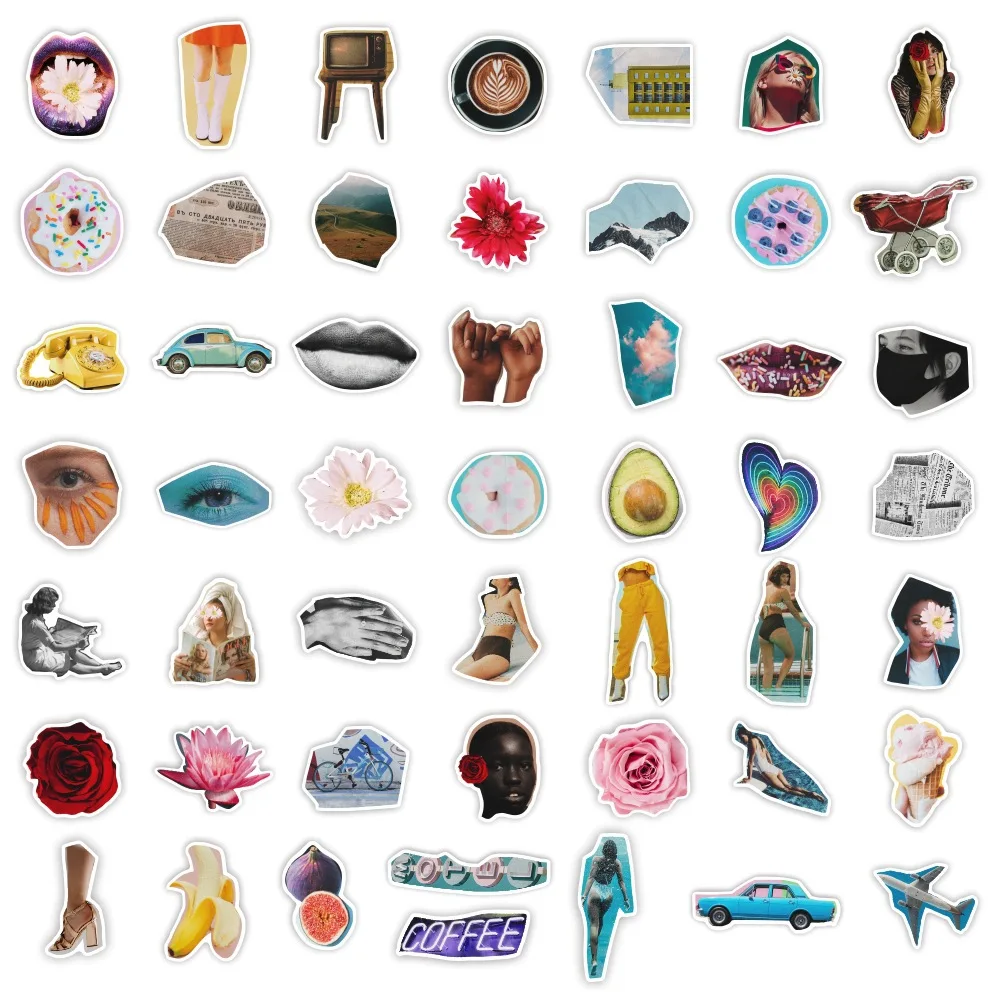 

10/50 шт., водонепроницаемые наклейки для ноутбука, мотоцикла, багажа, скейтборда