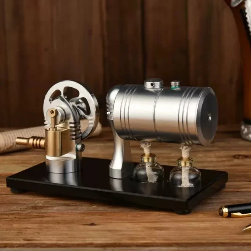 K005 модель с паровым двигателем нагревательным бойлером старт двигателя в стиле