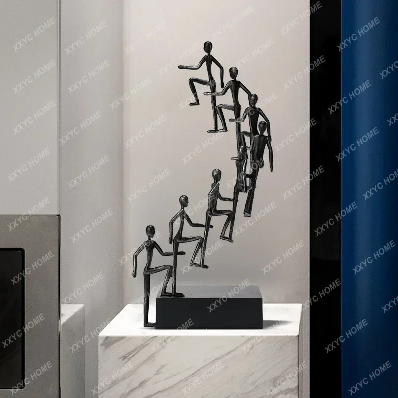 Фигурки творчества Rise Step By Статуя Декор офисного стола Аксессуары для украшения