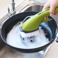 4 in 1 liquid cleaning brushes portable bowl tile long handle washing brush windows spray cleaner bathroom household accessories