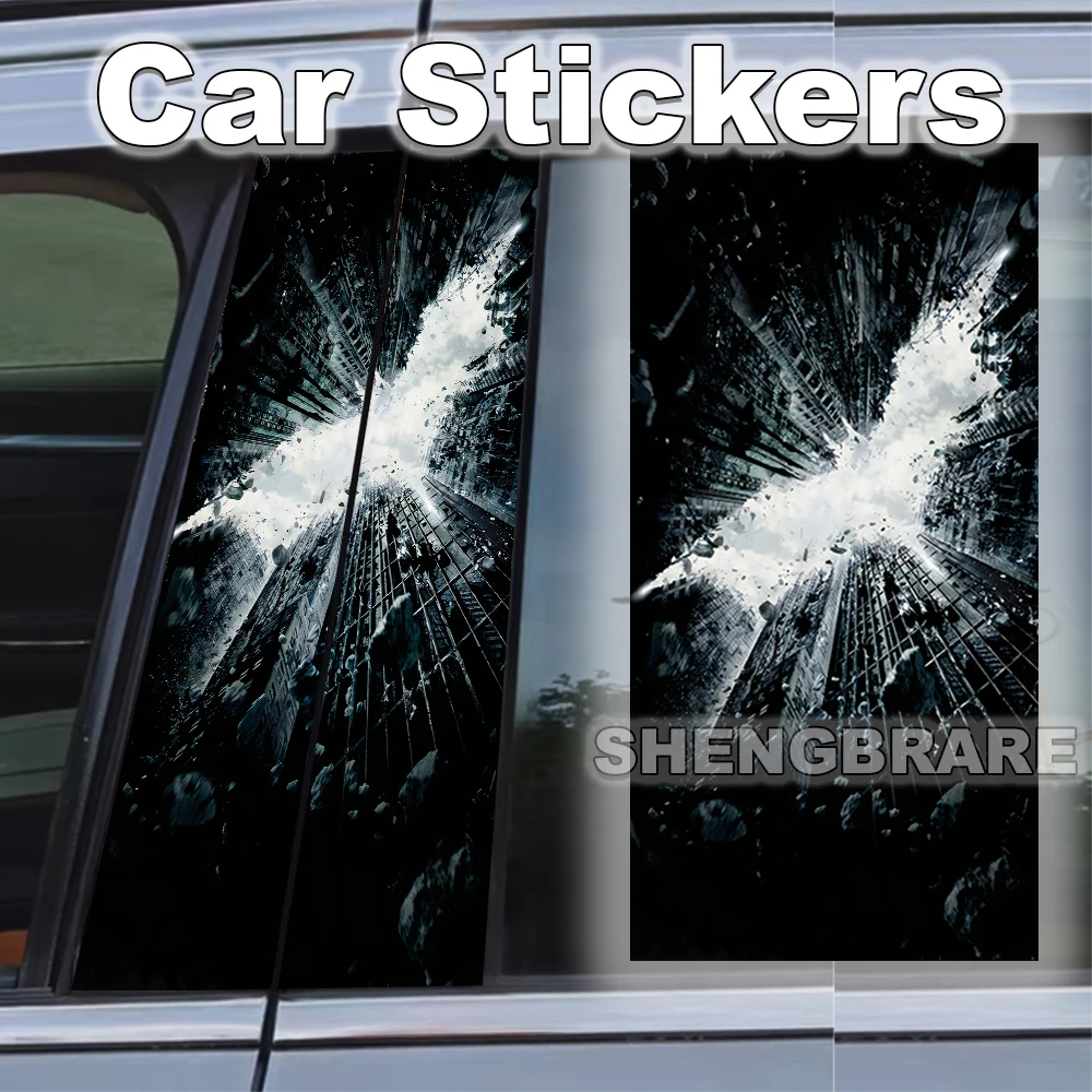 

DC Batman автомобиль B столб наклейка наклейка темный рыцарь восстанавливает водостойкую пилинг-карандаш устойчивый к царапинам самоклеящийся плакат подарок