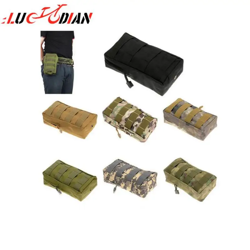 

Durable Outdoor Bag Scratch Resistant Nylon Tactical Waistpack Wear-resistant Waterproof Sundry Bag Emergency Kit Waist Bag