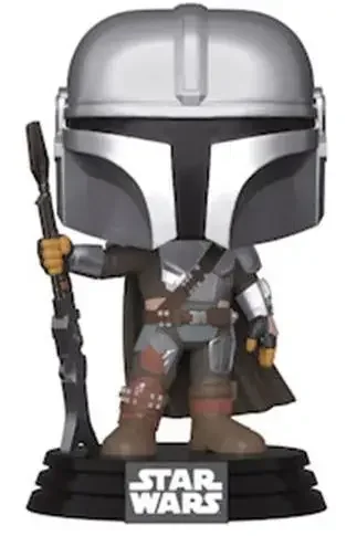 Funko pop Звездные войны Мандалорский с оружием # 345 Fizz 402 Модель виниловых фигурок