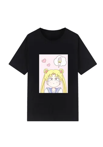 Men sailor moon t shirt - купить недорого | AliExpress