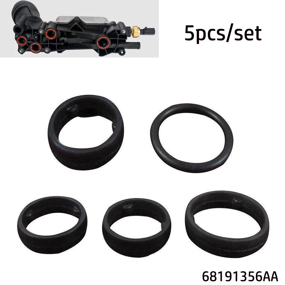 Filter Gaskets 68191356aa New Oil Cooler Filter Gaskets Rubber For Chrysler For 200 3.6l Engine 2014-2017