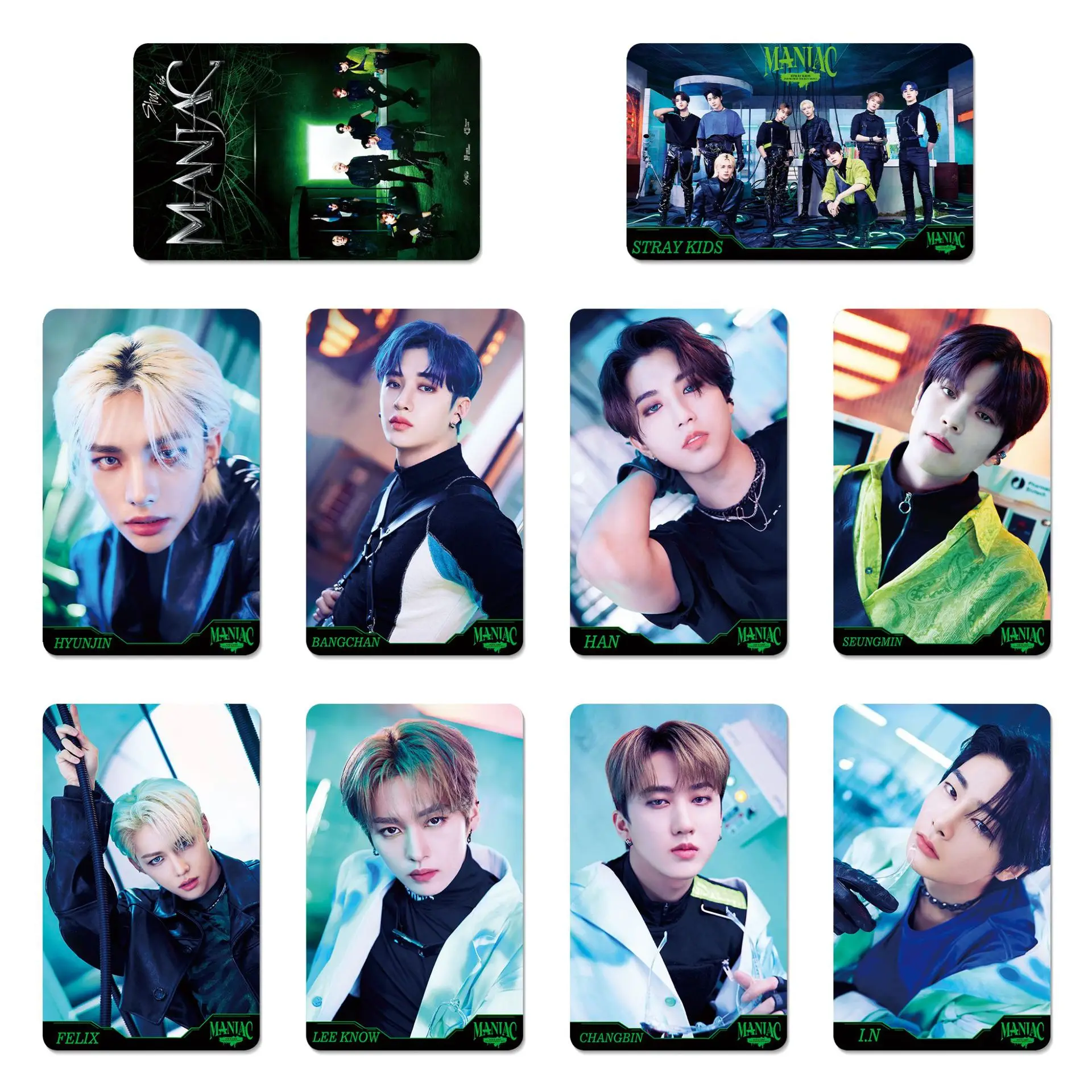 

Kpop MANIAC photo card pvc hard card waterproof love yourself album photocard